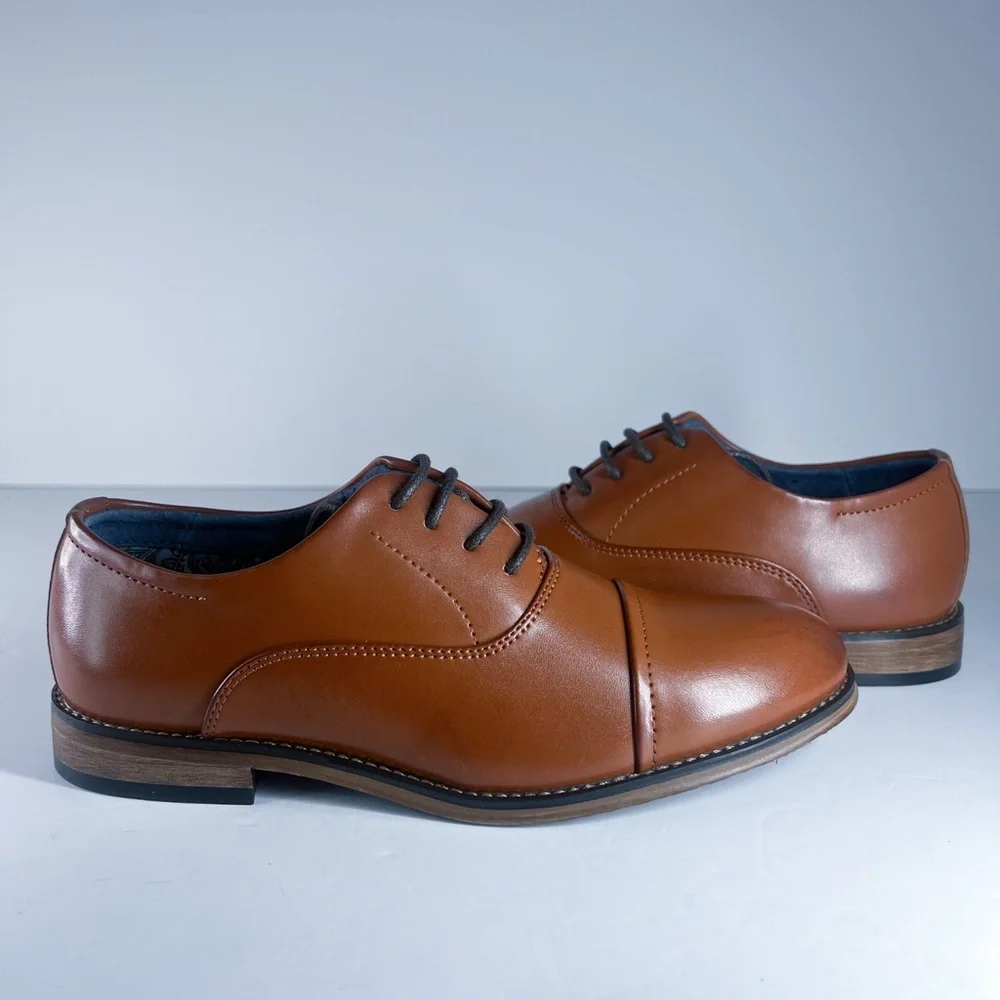 Classic Brown Leather‎ Men's Shoes